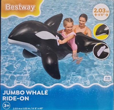  Aufblasbarer Killerwal Schwimmbad Schwimmer