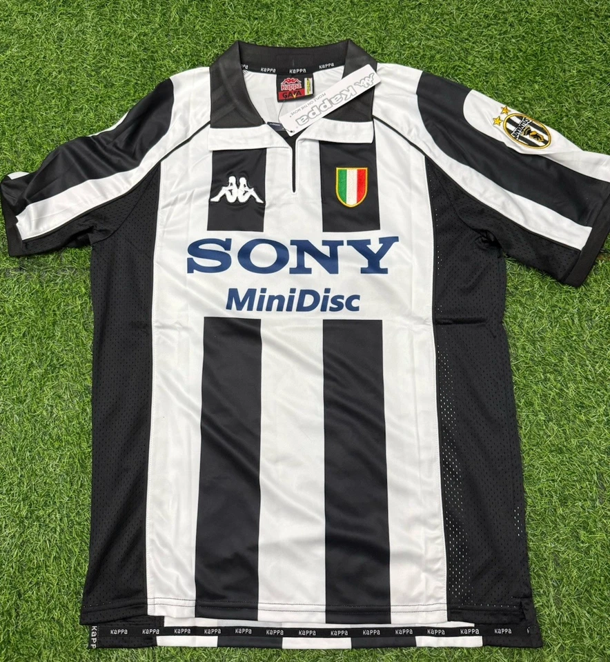 Juventus 1997/1998 Del Piero 10 Retro Hogar Fútbol Fútbol Camiseta Camiseta L Foto 3 de 4