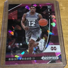 2020-21 Panini Prizm Draft Picks - Robert Woodard II #23 Pink Ice Prizm (RC)