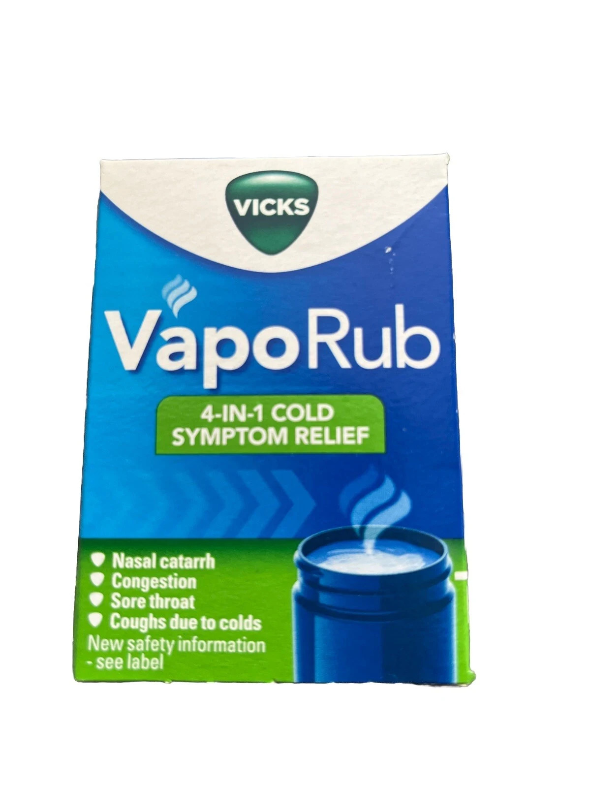 Vicks VapoRub 4-in-1 Cold Symptom Relief Vapour Rub