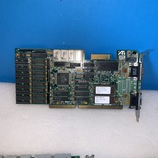 Vintage ATI VGA Wonder 16 graphics adapter 16 bit ISA video card