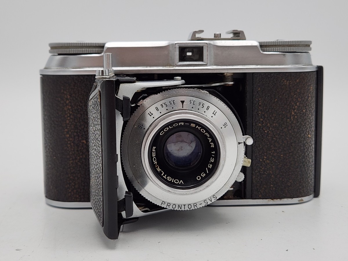 Voigtlander フォクトレンダー VITO II 蛇腹カメラ Vintage Voigtlander Vito II 35mm Film Folding Camera w/ Color