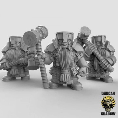 Dwarf Group Miniature