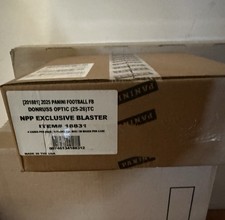 2025 Panini NFL Donruss Optic Football Blaster Factory Astuccio sigillato di 20 scatole