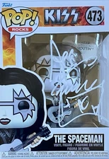 ACE FREHLEY AUTOGRAPHED SIGNED KISS FUNKO POP #473