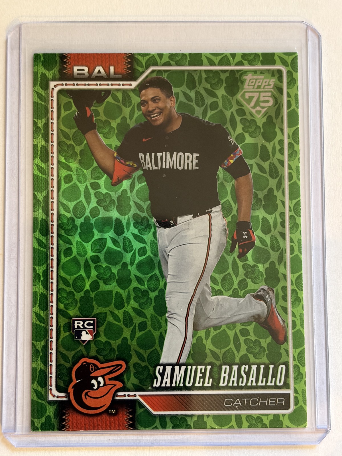 2026 Topps #104 Samuel Basallo Holiday