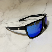 Costa Del Mar 580P  Black Frame  Blue Mirrored Lens  unbranded polarized glasses