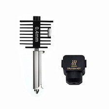 0.4MM Hardened Steel Nozzle Assembly Hotend Kit for Bambu Lab A1 Mini 3D Printe
