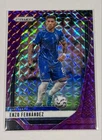 2024 Panini Prizm Premier League Soccer Purple Mosaic Enzo Fernandez #89