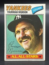 1977 Topps Thurman Munson Vintage Baseball Card #170 Yankees