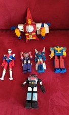 Lotto di 6 Robot Giocattoli Vintage Anni 70-80