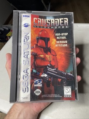 Crusader: No Remorse (Sega Saturn, 1997)  Complete w/ Manual Tested READ