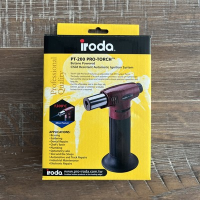 #ad Iroda PT 200 Pro Torch Marion amp; Black. 1300 degrees C $39.99