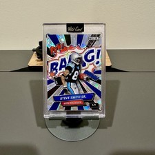 2025 Wild Card Steve Smith Sr. Rookies & Legends Comix Bang Baang 1/1 One Of One