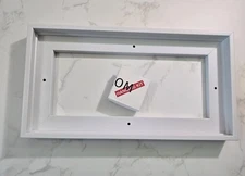 Pixy Canvas Floater Frame 12x6x .75" White