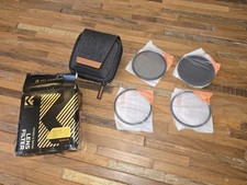 K F CONCEPT 86mm Magnetic MCUV CPL Fixed ND1000 Magnetic Basic Ring 4-in-1 Lens