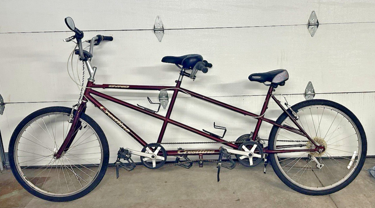 (Used) DYNO CRESTLINE TANDEM Bicycle 26" Wheels-Maroon-21 Speed/V Brakes (180.00 USD) (Used) DYNO CRESTLINE TANDEM Bicycle 26" Wheels-Maroon-21 Speed/V Brakes (180.00 USD)