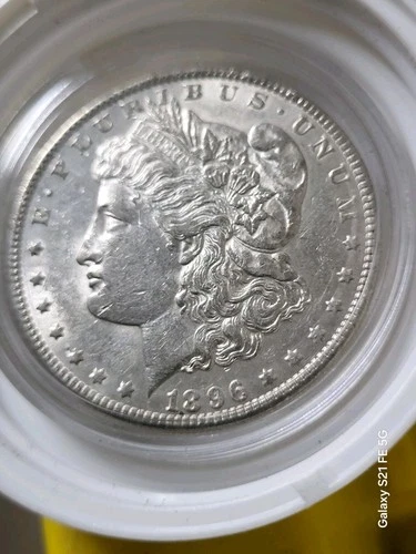 1896 AU/UNC Silver Morgan Dollar