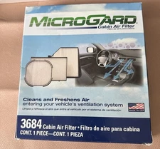 MICROGARD 3684 Cabin Air Filter Toyota Lexus Subaru Pontiac & More, Made in USA