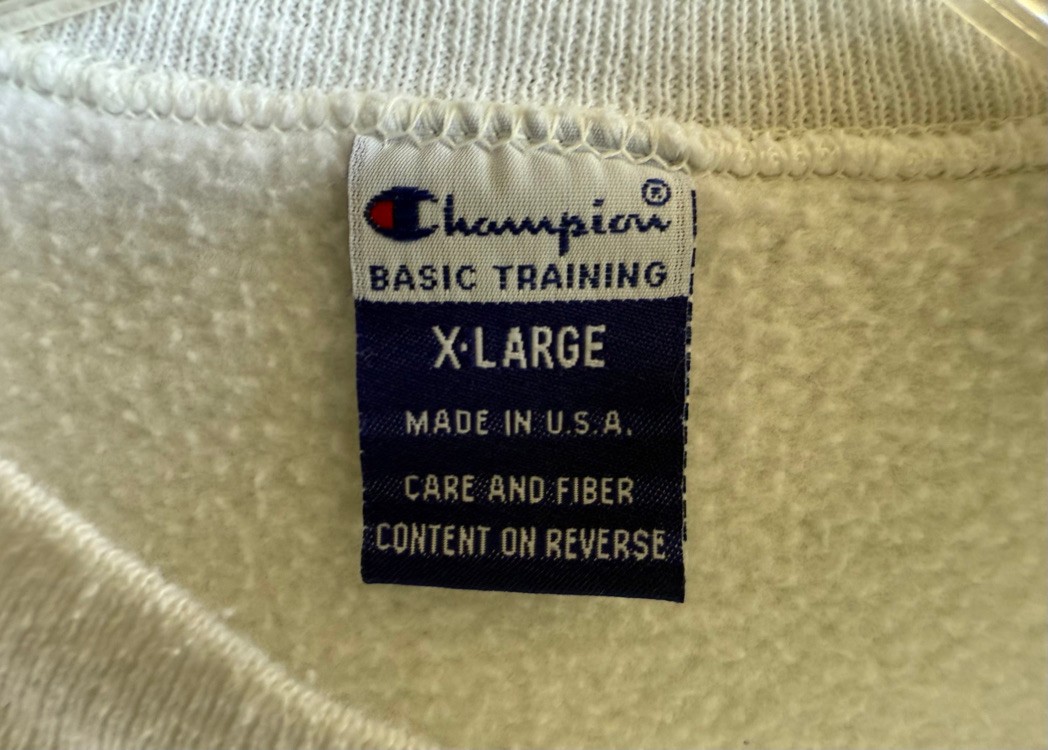 Vintage 1990s Champion Basic Training KMS Haircar… - image 3