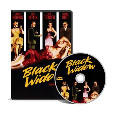 Black Widow (1954) Drama, Film-Noir, Mystery DVD