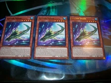 3x Cutter Shark 1st Edition Rare MZTM-EN046 Yu-Gi-Oh!