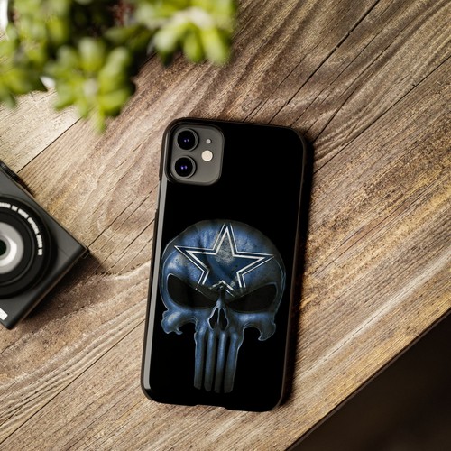Funda delgada negra para iPhone Punisher Dallas diseño estrella brillante - Imagen 65 de 79