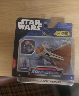 Star Wars CW | Micro Galaxy Squadron | Asajj Ventress's Ginivex Starfighter |Neu