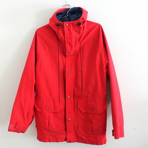 Vintage 90s Mens Gore-tex Woolrich Red 