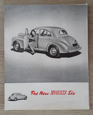 Morris Six Saloon Brochure c.1948