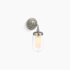 Kohler Wall Sconce Vibrant Brushed Nickel Housing-72584-BN