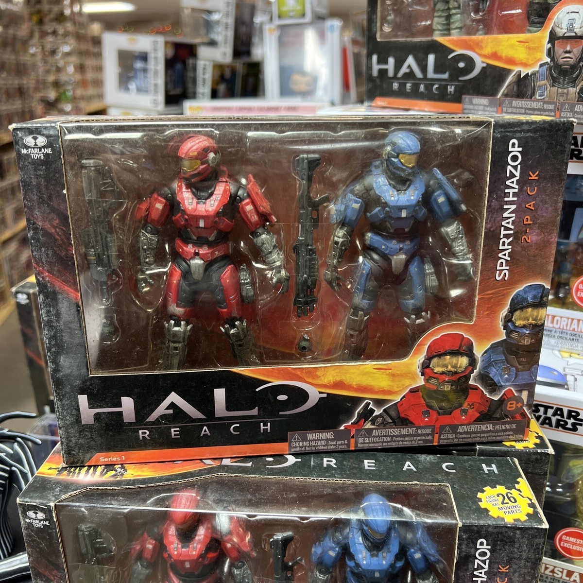 Halo Reach Series 1 Spartan Hazop 5” Figure Set 2-Pack McFarlane