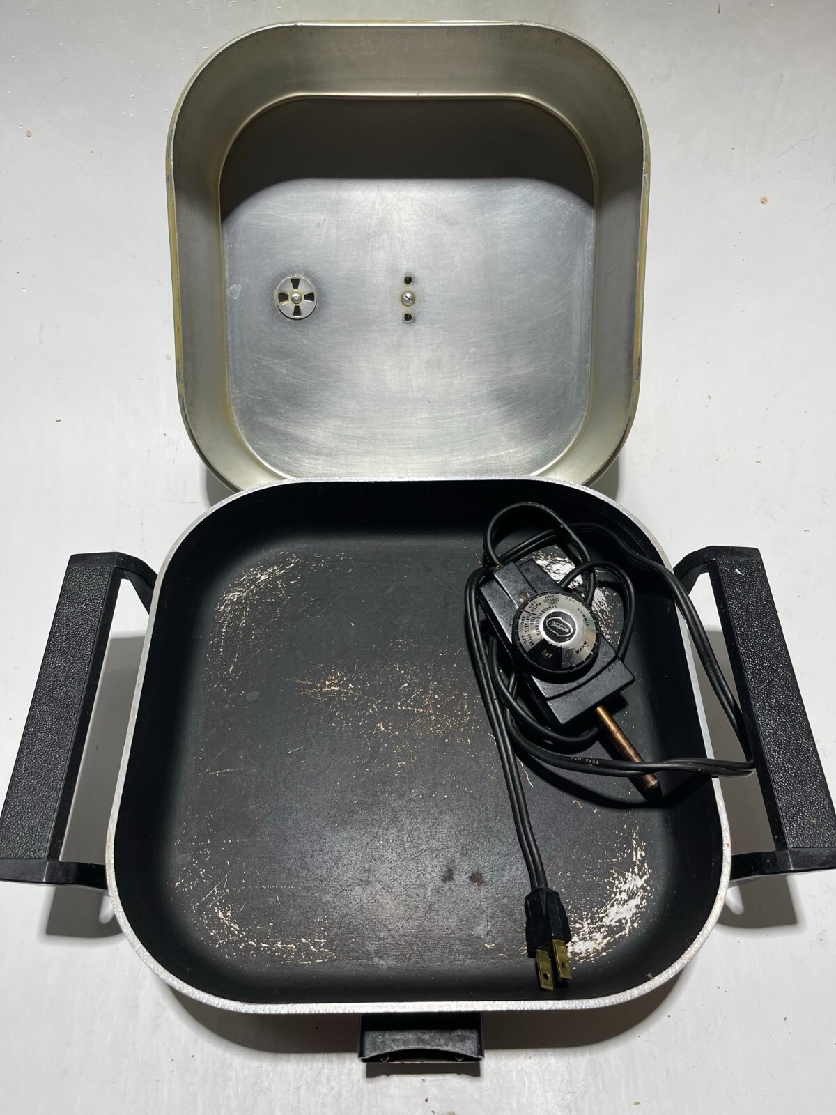 Sunbeam Electric Skillet FPAE Green Vintage Fully Immersible eBay