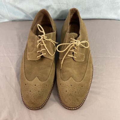 BANANA REPUBLIC Suede Leather Wingtip Dress Shoes Mens 10.5  display picture 1