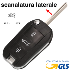 Guscio Chiave Telecomando Per Peugeot 207 307 407 308 607 - 3 Pulsanti, Sostituzione Esterna - Foto 7