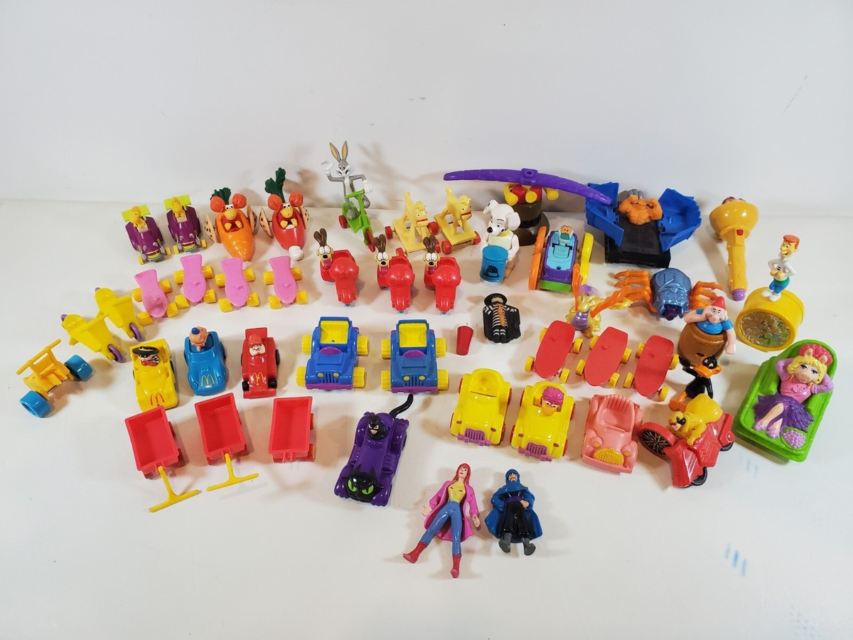 80s-90's McDonald's meal マクドナルド ハッピーセット HUGE LOT 80s 90s McDonald's Happy Meal Toys Figures Mixed