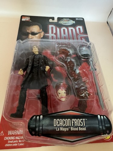 1997 Toy Biz DEACON FROST - Marvel Comics - Blade - Blood Beast - NEW Sealed - Picture 2 of 14