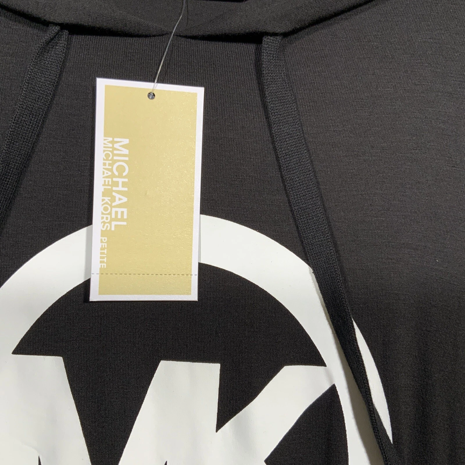 Abito MICHAEL Michael Kors Circle Logo Felpa Autentico Nuovo Con Etichette Taglia P L