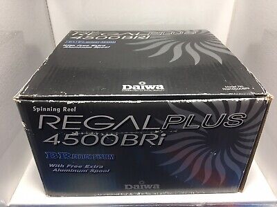 NOS Daiwa Regal Plus 4500-BRI Spinning Fishing Reel w/Extra NOS Daiwa Regal Plus 4500-BRI Spinning Fishing Reel w/Extra