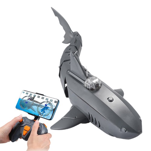 RC Boat camera Remote Control 30W waterproof submarine Electric shark 480P CG - Picture 10 of 20