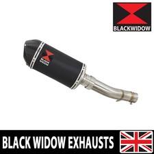 CB500X 2013-2016 Exhaust Silencer Kit 200mm Oval Black Carbon Tip BC20V