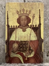 Kings and Queens of England -Richard 2nd- ( Fax-Pax ) Card