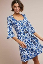 NWT Anthropologie Leonie Dress by Maeve Bell Sleeve Size S