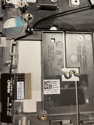 Dell Palmrest with keyboard, MOCKINGBIRD 14 N5 ICL; 6R76Y, ARA,N5,S BL