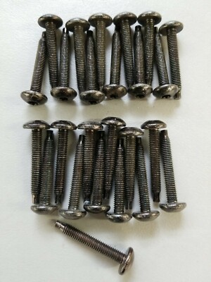(25) OEM Arctic Cat 1423-221 ATV Dog Point Screw M6X1.0x40 Zinc Bake & Black