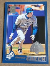 2001 Topps Opening Day Shawn Green #8 Los Angeles Dodgers