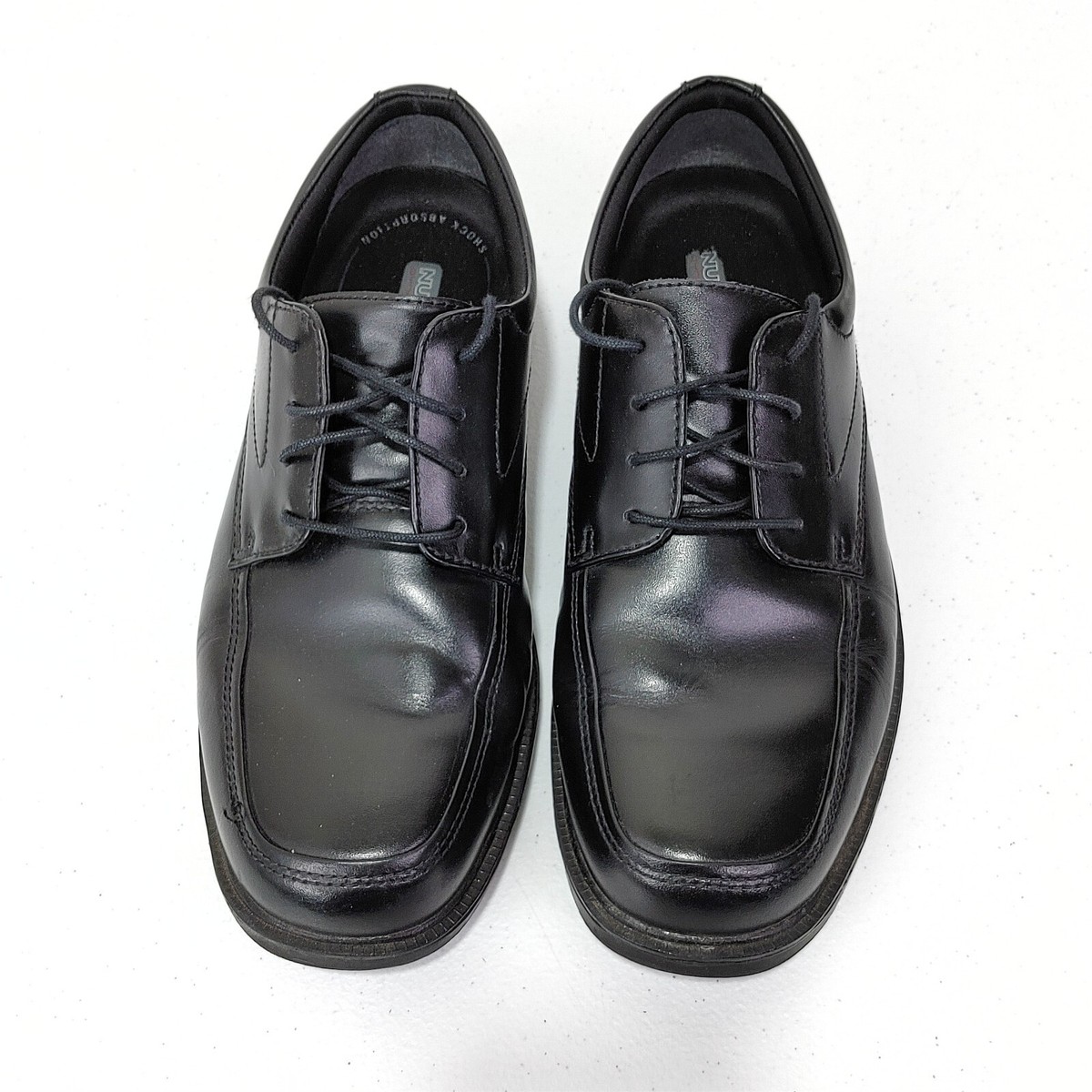 Nunn Bush Black Leather Slip Resistant  Shoes Men\'s Size 9 M Amazon.com | Nunn Bush Men main image 2