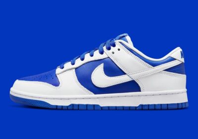 nike dunk low blue reverse