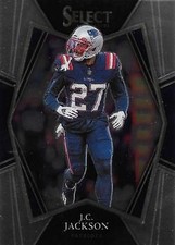 J.C. Jackson 2021 Select Football - #124 - New England Patriots