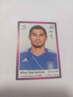 Panini Sticker EM 2012 Nikos Spyropoulos Griechenland NEU 